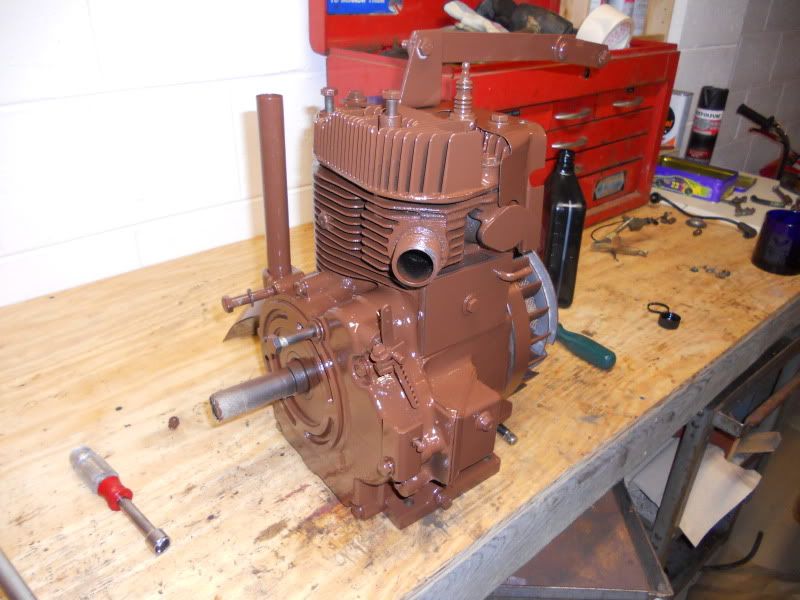 1050 Restoration part 4 Garden Tractor Forums